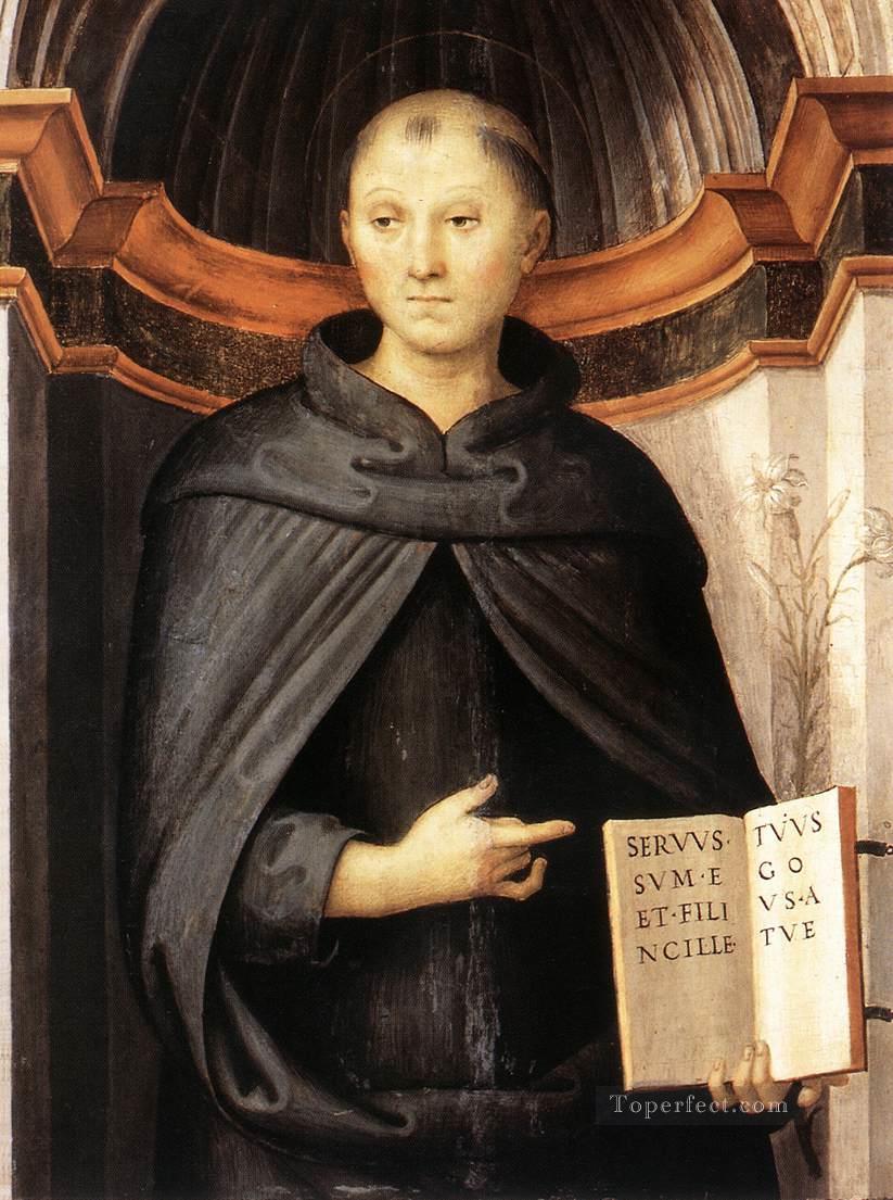 トレンティーノの聖ニコラス 1507年 ルネッサンス ピエトロ ペルジーノ油絵